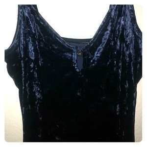 Holiday party velvet dress